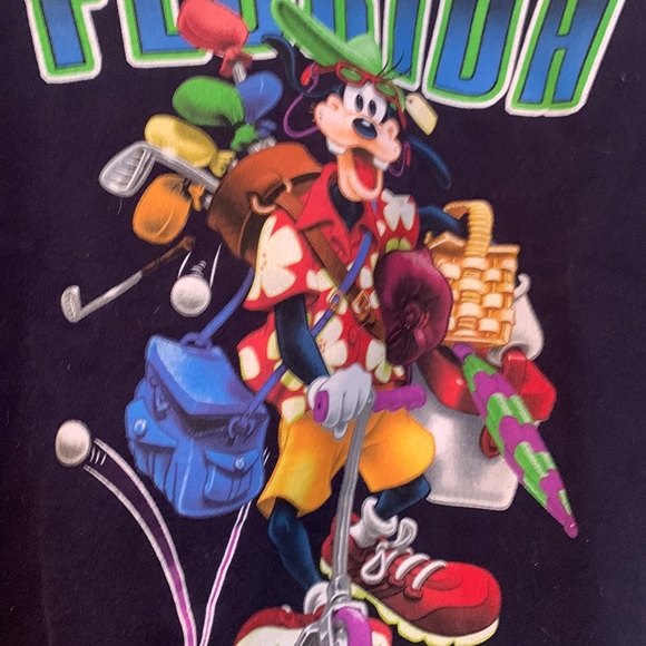 Disney World Florida Youth Navy Goofy Sweatshirt - Picture 3 of 6